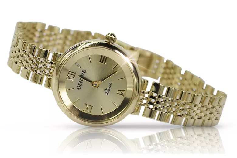 Montre ★ dame en or zlotychlopak.pl ★ Pureté d’or 585 333 Prix bas!