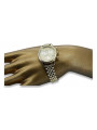 Gold men's watch Geneve ★ zlotychlopak.pl ★ Gold purity 585 333 Low Price!