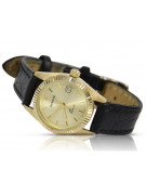 Gold men's watch Geneve ★ zlotychlopak.pl ★ Gold purity 585 333 Low Price!