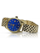 Gold men's watch Geneve ★ zlotychlopak.pl ★ Gold purity 585 333 Low Price!