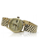 Reloj de oro para hombre Geneve ★ zlotychlopak.pl ★ Pureza de oro 585 333 Precio bajo!