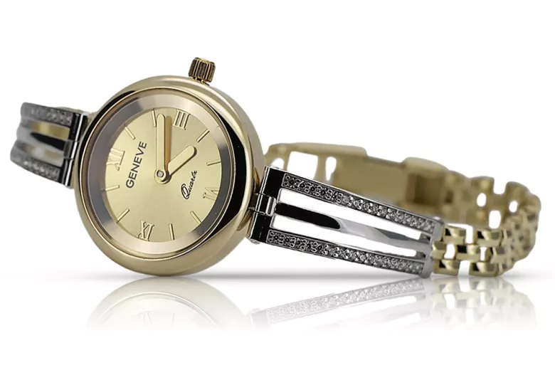 Gold ladies watch ★ zlotychlopak.pl ★ Gold purity 585 333 Low price!