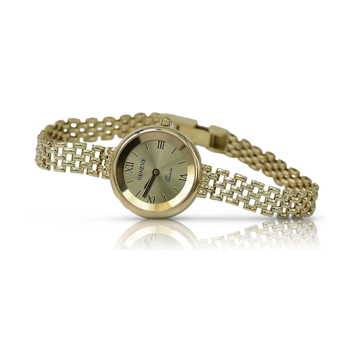 Reloj ★ de oro para damas zlotychlopak.pl Pureza de oro 585 333 ¡★ Precio bajo!