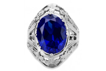 Inel sovietic rusesc din aur 585 trandafir 14k alexandrit rubin smarald safir zircon vrc014