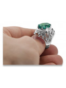 Rose soviétique russe 14k 585 or Alexandrite Ruby Emerald Sapphire Zircon ring vrc014