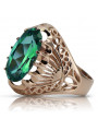 Rose soviétique russe 14k 585 or Alexandrite Ruby Emerald Sapphire Zircon ring vrc014