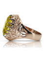 Russische sowjetische Rose 14 Karat 585 Gold Alexandrit Rubin Smaragd Saphir Zirkon Ring vrc014