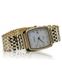 Reloj de oro para hombre Geneve ★ zlotychlopak.pl ★ Pureza de oro 585 333 Precio bajo!