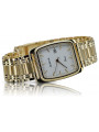 Gold men's watch Geneve ★ zlotychlopak.pl ★ Gold purity 585 333 Low Price!