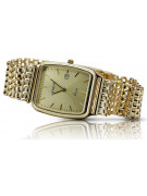 Gold men's watch Geneve ★ zlotychlopak.pl ★ Gold purity 585 333 Low Price!