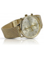 Montre Homme Jaune 14k 585 or Geneve mw005y&mbw014y