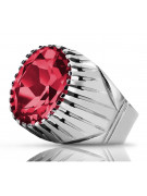 Russische sowjetische Rose 14 Karat 585 Gold Alexandrit Rubin Smaragd Saphir Zirkon Ring vrc014