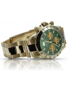 Gold men's watch Geneve ★ zlotychlopak.pl ★ Gold purity 585 333 Low Price!