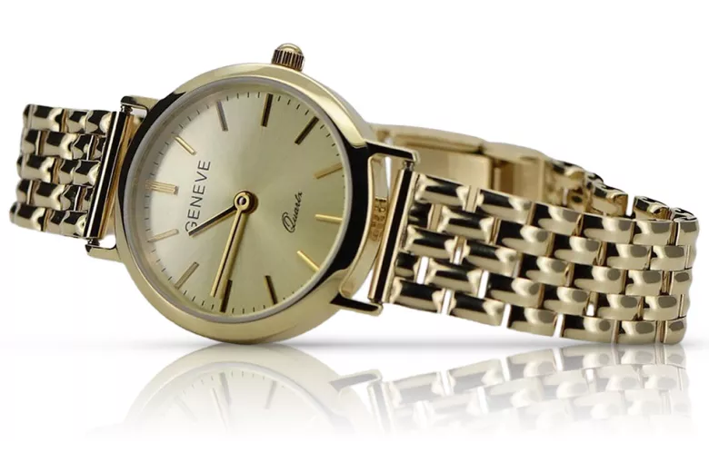 Montre homme en or Genève ★ zlotychlopak.pl ★ Pureté de l’or 585 333 Prix bas!