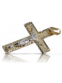 Golden Catholic Cross ★ russiangold.com ★ Gold 585 333 Low price