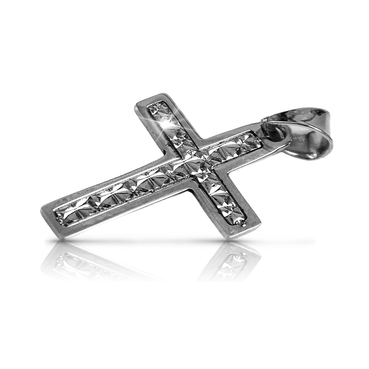 Cruz ★ Católica de Oro russiangold.com ★ Oro 585 333 Precio bajo