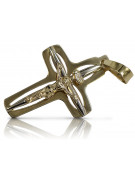 Croix ★ catholique d’or russiangold.com ★ or 585 333 Prix bas