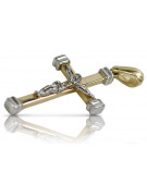 Golden Catholic Cross ★ russiangold.com ★ Gold 585 333 Low price