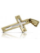 Goldenes katholisches Kreuz ★ russiangold.com ★ Gold 585 333 Niedriger Preis