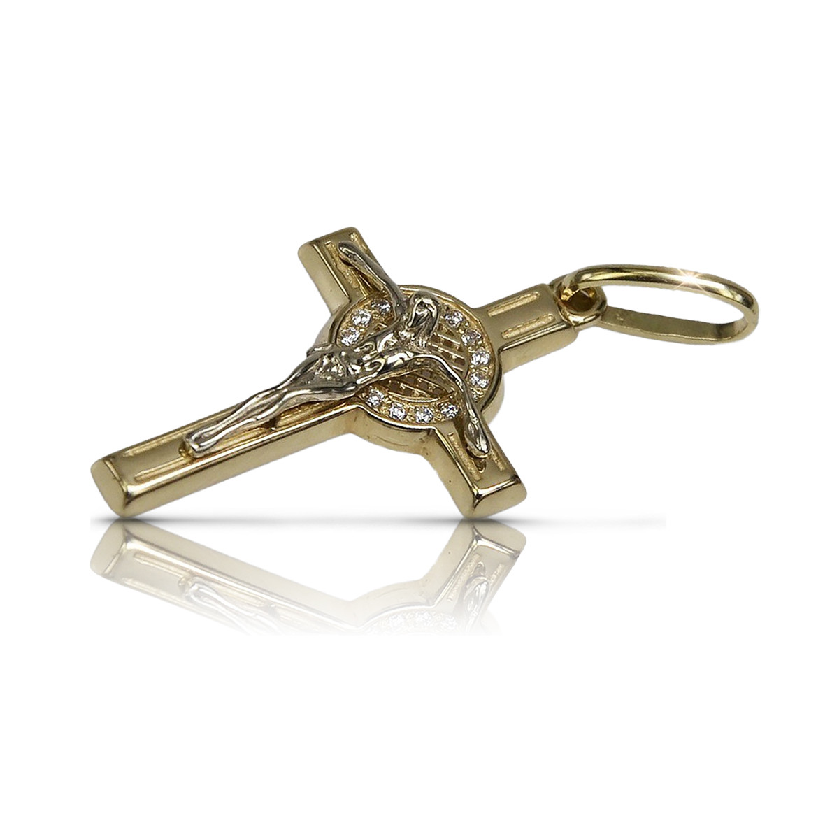 Croix ★ papale catholique en or russiangold.com ★ or 585 333 Prix bas