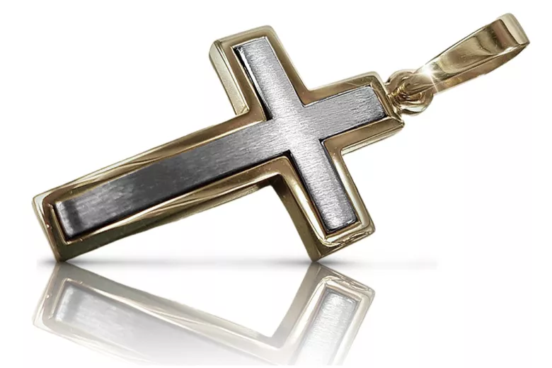 Croix ★ catholique d’or russiangold.com ★ or 585 333 Prix bas