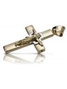 Golden Catholic Cross ★ russiangold.com ★ Gold 585 333 Low price