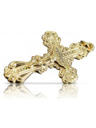 Gold Orthodox Cross ★ russiangold.com ★ Gold 585 333 Low price