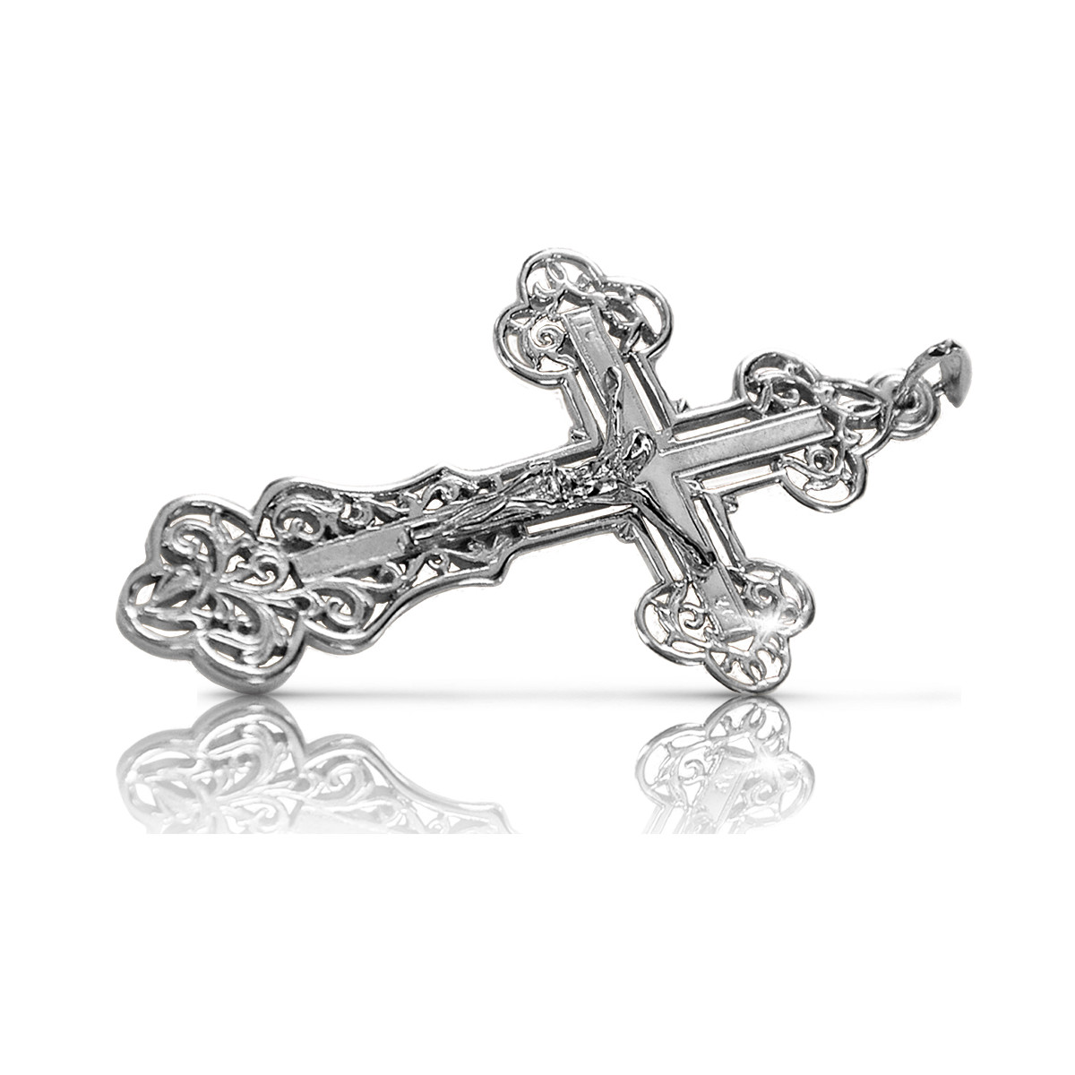 Gold Orthodox Cross ★ russiangold.com ★ Gold 585 333 Niedriger Preis