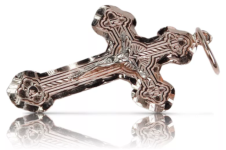 Gold Orthodox Cross ★ russiangold.com ★ Gold 585 333 Low price