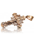 Gold Orthodox Cross ★ russiangold.com ★ Gold 585 333 Low price