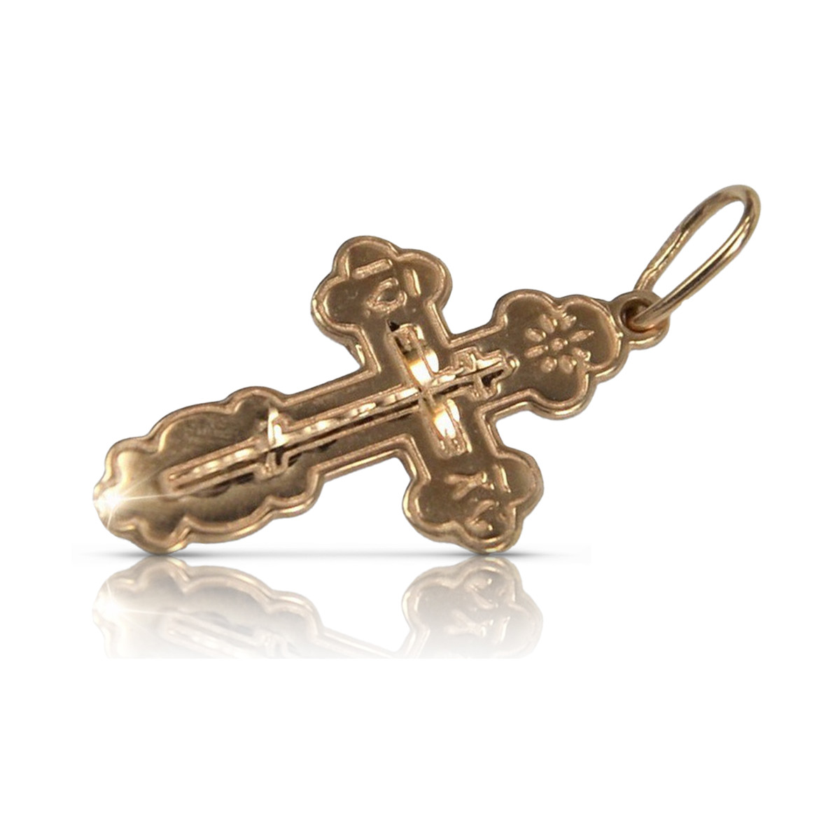 Croix ★ orthodoxe d’or russiangold.com ★ or 585 333 Prix bas