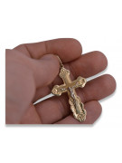 Croix ★ orthodoxe d’or russiangold.com ★ or 585 333 Prix bas