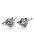 Boucles d'oreilles en or rose 14 carats 585 d'époque authentiques vec062