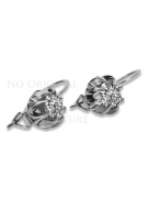 Boucles d'oreilles en or rose 14 carats 585 d'époque authentiques vec062