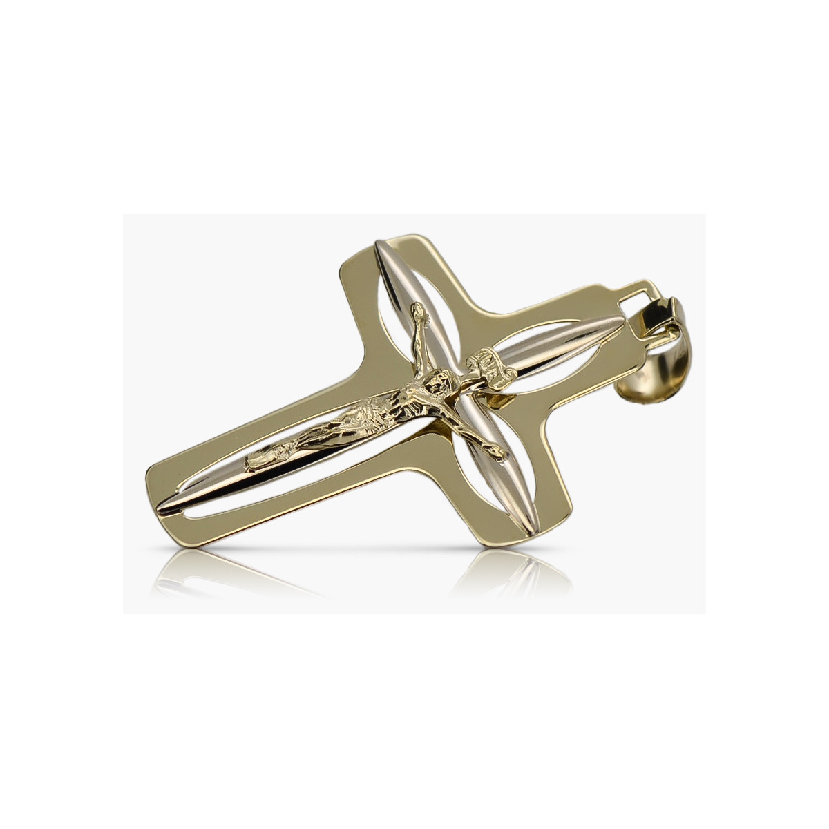 Croix ★ catholique d’or russiangold.com ★ or 585 333 Prix bas