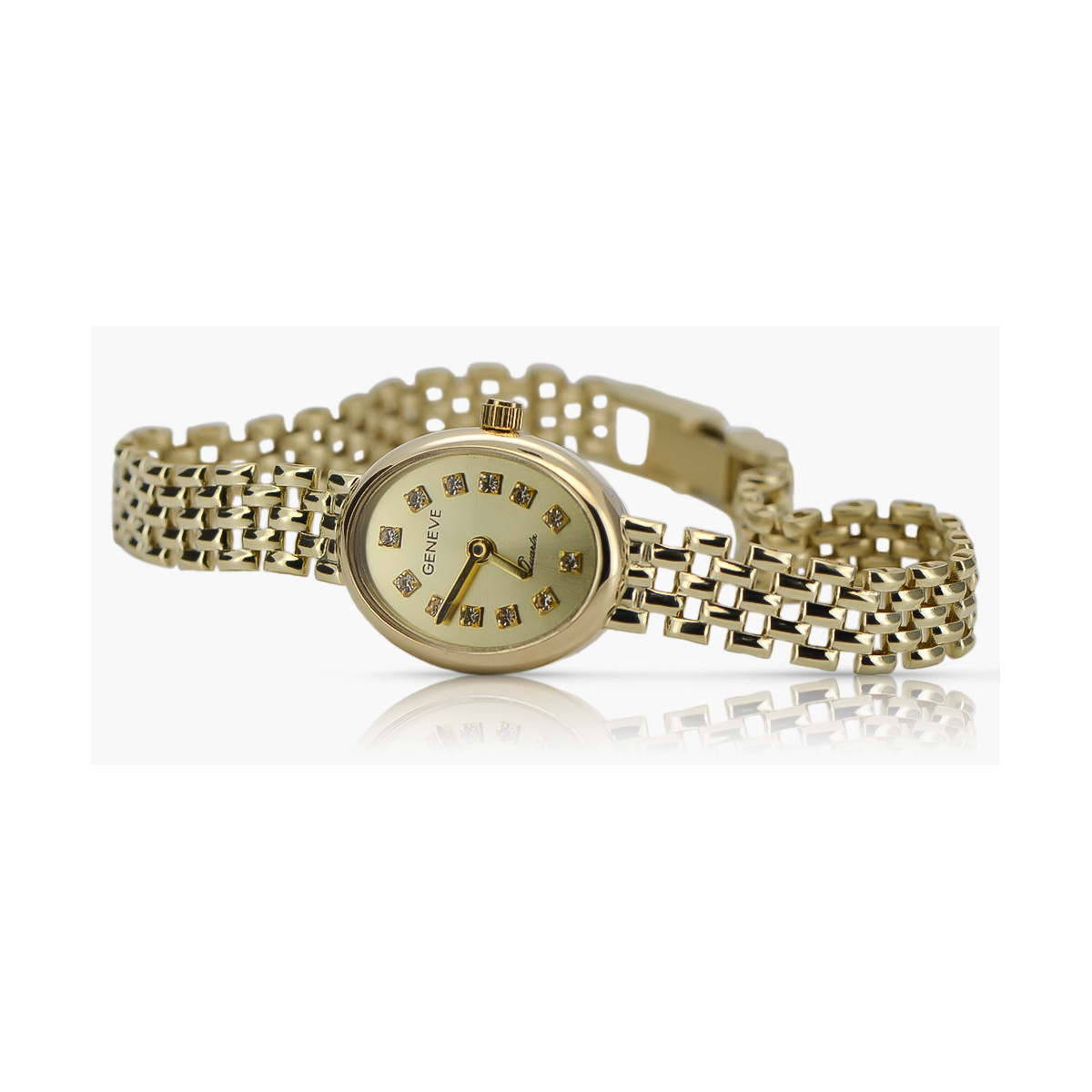 Gold ladies watch ★ zlotychlopak.pl ★ Gold purity 585 333 Low price!