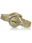 Reloj ★ de oro para damas zlotychlopak.pl Pureza de oro 585 333 ¡★ Precio bajo!