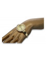 Gold ladies watch ★ zlotychlopak.pl ★ Gold purity 585 333 Low price!