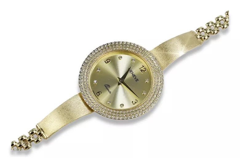 Montre ★ dame en or zlotychlopak.pl ★ Pureté d’or 585 333 Prix bas!