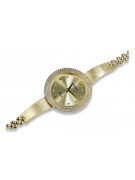 Gold ladies watch ★ zlotychlopak.pl ★ Gold purity 585 333 Low price!