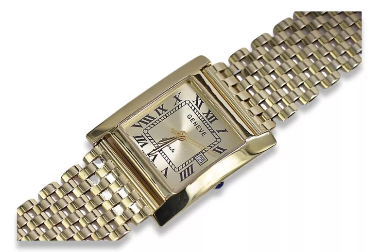 Montre homme en or Genève ★ zlotychlopak.pl ★ Pureté de l’or 585 333 Prix bas!