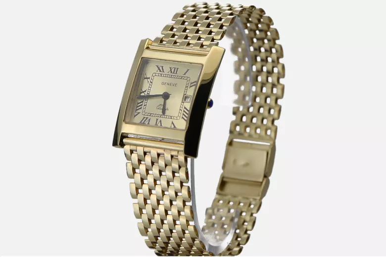 Montre homme en or Genève ★ zlotychlopak.pl ★ Pureté de l’or 585 333 Prix bas!