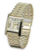 Goldene Herrenuhr Geneve ★ zlotychlopak.pl ★ Gold Reinheit 585 333 Niedriger Preis!