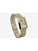 Gold men's watch Geneve ★ zlotychlopak.pl ★ Gold purity 585 333 Low Price!