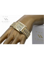 Gold men's watch Geneve ★ zlotychlopak.pl ★ Gold purity 585 333 Low Price!