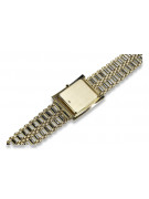 Gold men's watch Geneve ★ zlotychlopak.pl ★ Gold purity 585 333 Low Price!