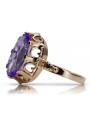 Rose soviétique russe 14k 585 or Alexandrite Ruby Emerald Sapphire Zircon ring vrc014