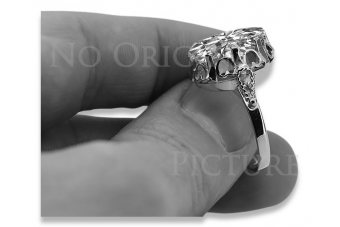 Ruso soviético rosa 14k 585 oro Alejandrita Rubí Esmeralda Zafiro Circón anillo vrc084