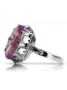 Rose soviétique russe 14k 585 or Alexandrite Ruby Emerald Sapphire Zircon ring vrc014