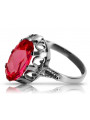 Rose soviétique russe 14k 585 or Alexandrite Ruby Emerald Sapphire Zircon ring vrc014